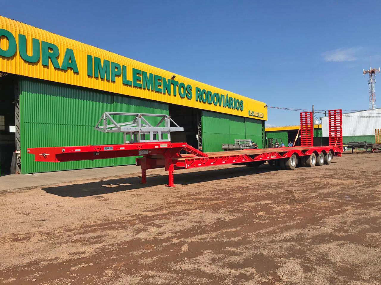 Semirreboque Carrega Tudo 4 Eixos Agrícola